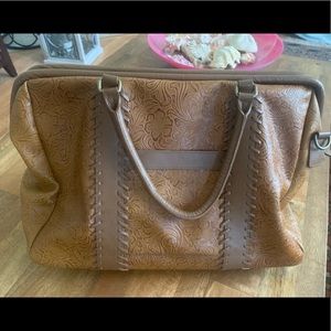 Wilson leather travel bag